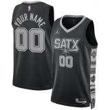 Custom, San Antonio Spurs Black - Statement Edition
